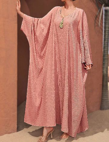 Rochie lunga SHEIN, roz