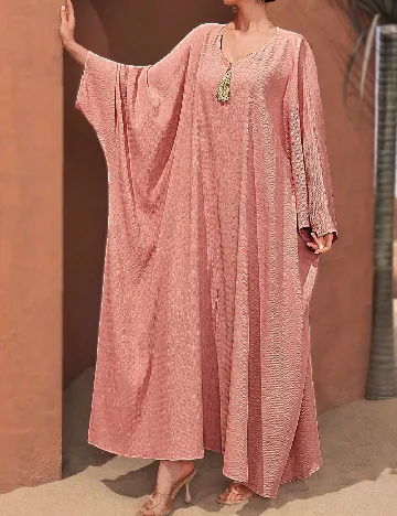 Rochie lunga SHEIN, roz