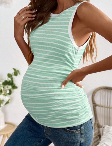Maiou SHEIN Maternity, turcoaz