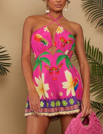 Salopeta SHEIN, mix culori