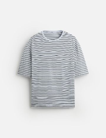 Tricou Zara, albastru deschis