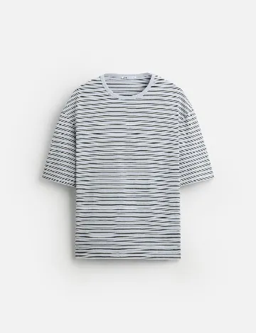Tricou Zara, albastru deschis