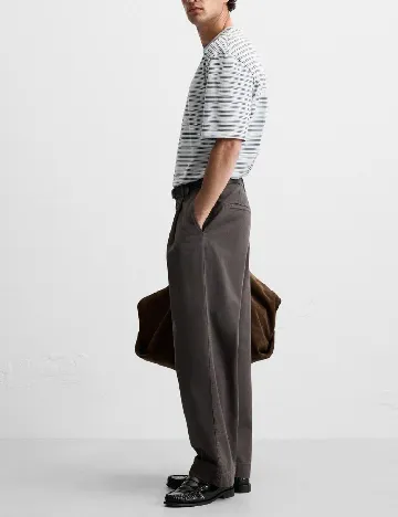 Tricou Zara, albastru deschis