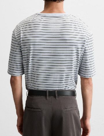 Tricou Zara, albastru deschis