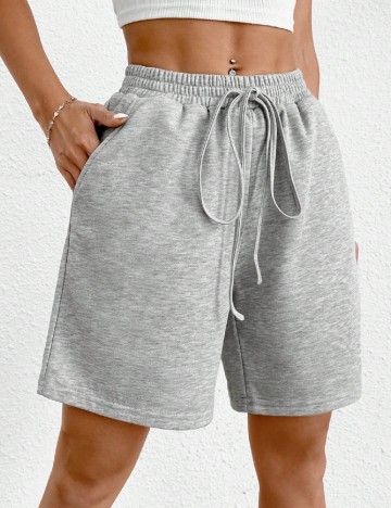Pantaloni scurti SHEIN, gri