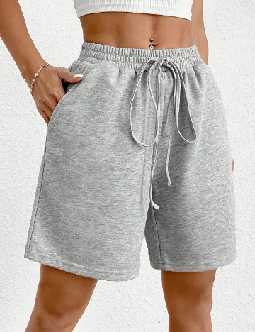Pantaloni scurti SHEIN, gri