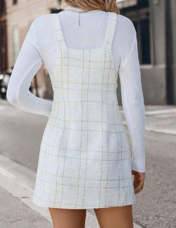 Rochie scurta SHEIN, alb