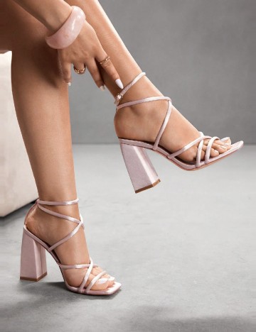 Sandale Cuccoo, roz pal