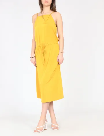 Rochie medie Zara, galben