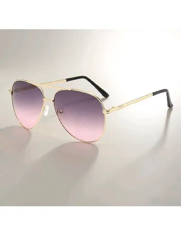 Ochelari de soare SHEIN, mov/auriu
