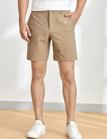 Pantaloni scurti SHEIN, maro