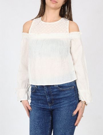 Bluza Bershka, alb