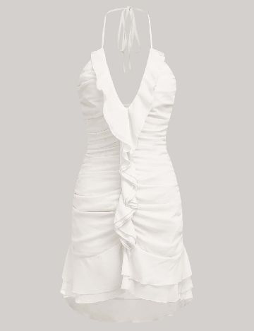 Rochie scurta SHEIN, alb