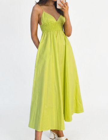 Rochie lunga Zara, verde