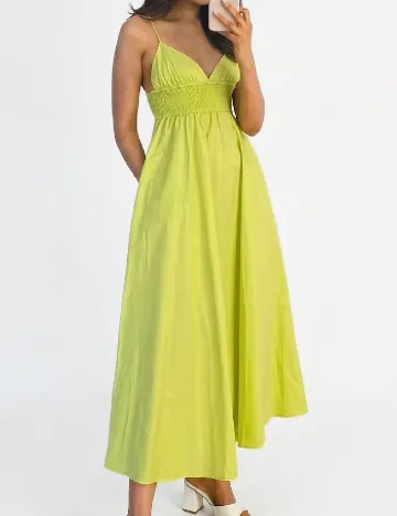 Rochie lunga Zara, verde