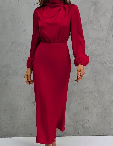 Rochie lunga SHEIN, rosu