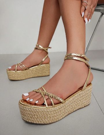 Sandale Cuccoo, auriu