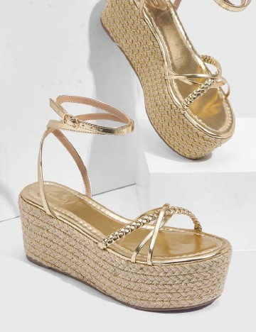 Sandale Cuccoo, auriu