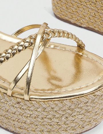 Sandale Cuccoo, auriu