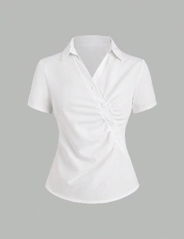 Camasa SHEIN CURVE, alb