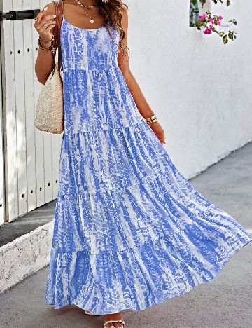 Rochie lunga SHEIN, albastru