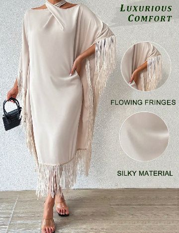 Rochie lunga SHEIN, bej