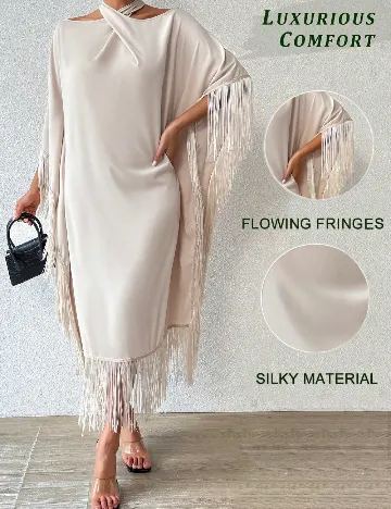 Rochie lunga SHEIN, bej