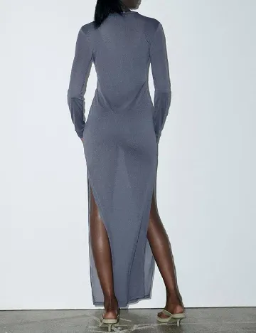 Rochie lunga Zara, albastru