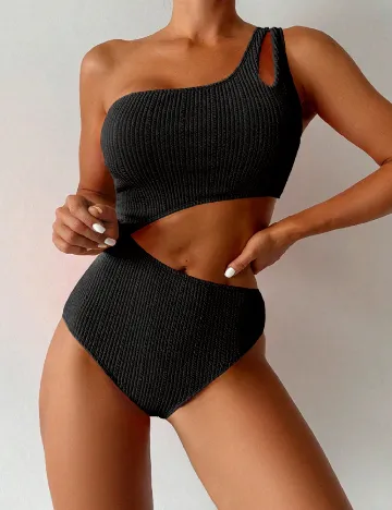 Costum de baie SHEIN, negru