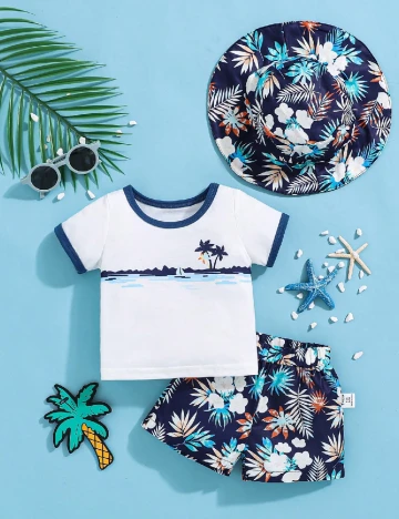 Compleu Shein Kids, mix culori