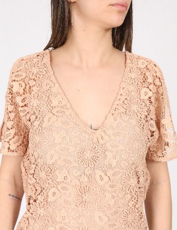 Rochie scurta Zara, crem