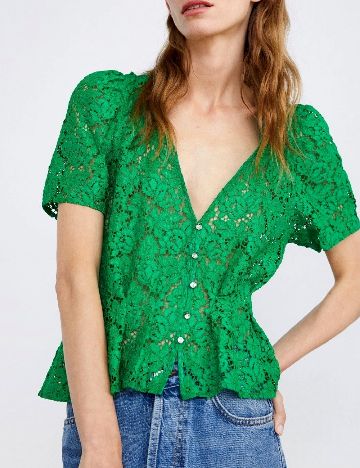 Bluza Zara, verde