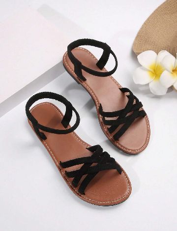 Sandale SHEIN, negru