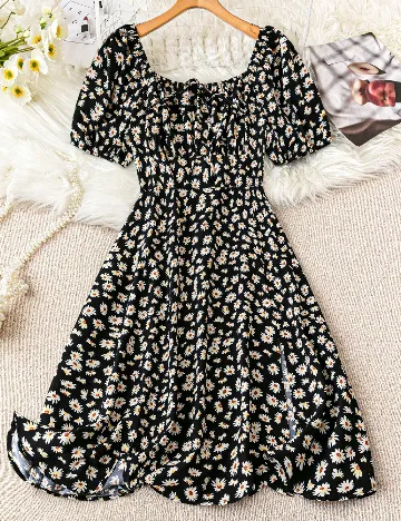 Rochie medie SHEIN CURVE, negru