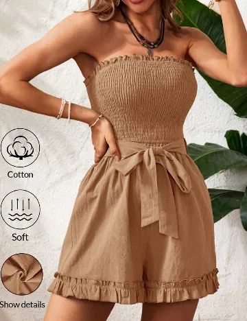 Salopeta SHEIN, maro