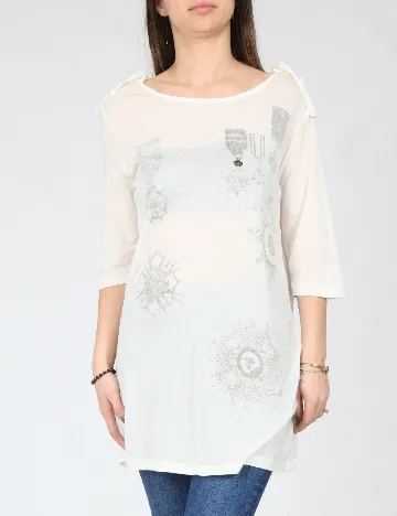 Bluza Zara, alb