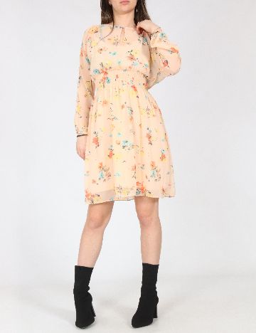 Rochie scurta Zara, piersica