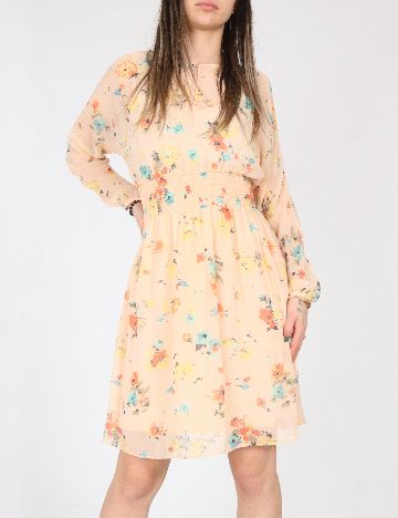 Rochie scurta Zara, piersica