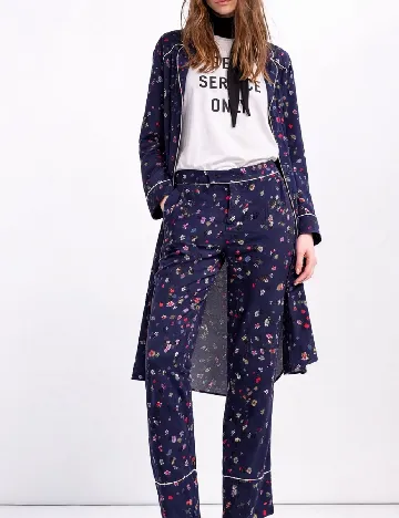 Camasa de noapte Zara, albastru