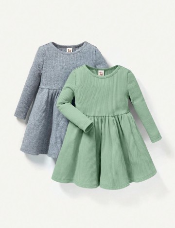 Set Rochii 2 bucati CozyCub, mix culori