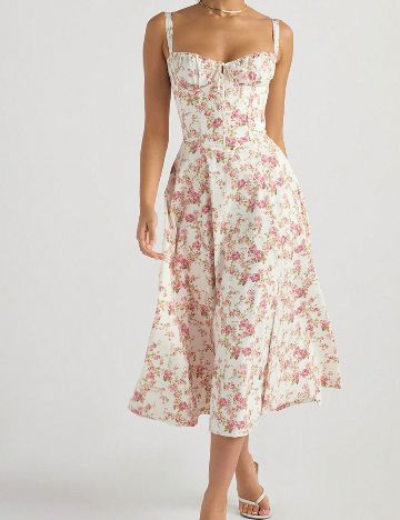Rochie medie SHEIN, floral print