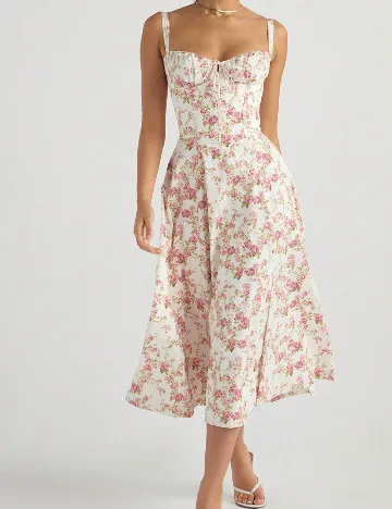 Rochie medie SHEIN, floral print