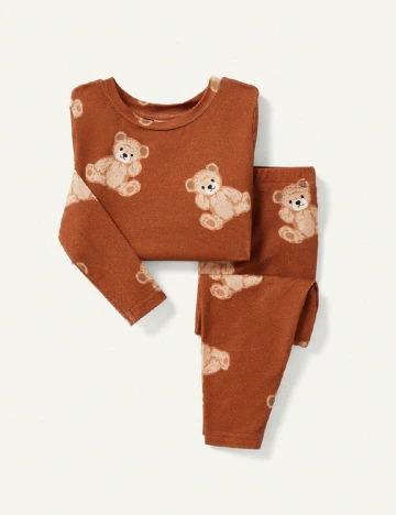 Compleu CozyCub, maro