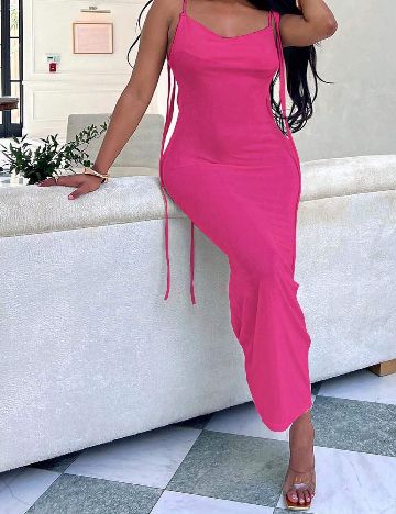 Rochie lunga SHEIN, roz