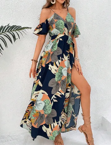 Rochie lunga SHEIN, mix culori