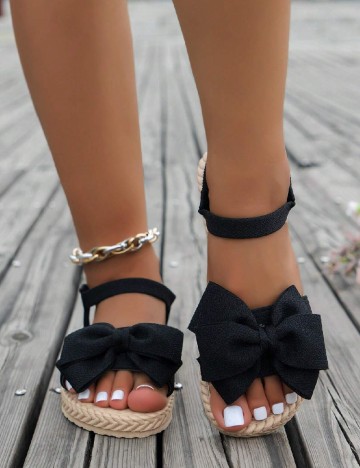 Sandale SHEIN, negru