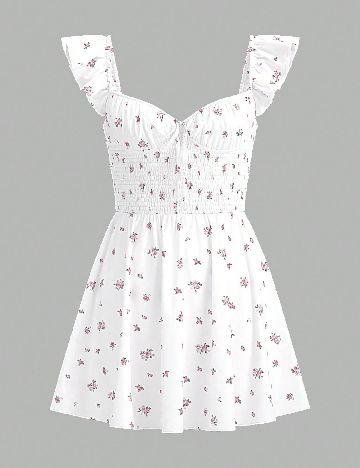 Rochie scurta SHEIN, floral