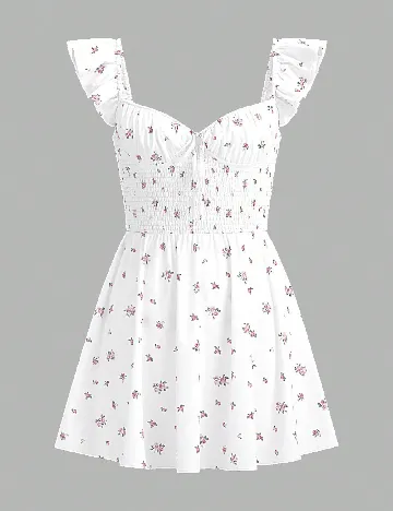 Rochie scurta SHEIN, floral