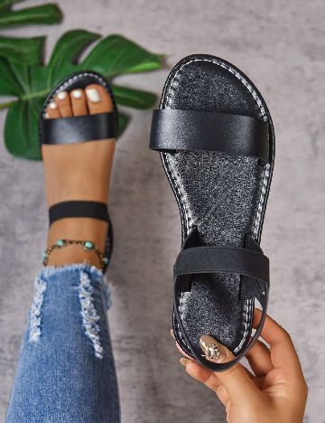 Sandale SHEIN, negru