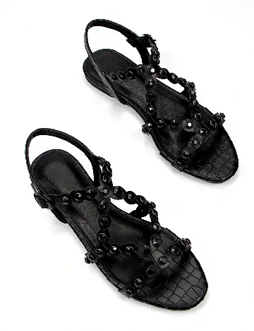 Sandale SHEIN, negru